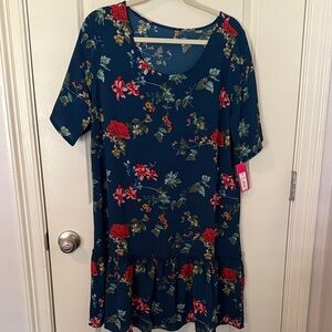 XXL Navy Floral Dress by Target